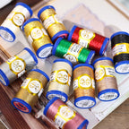 Metallic Gold Silver Thread for DIY Craft | Embroidery Cross Stitch Jewelry Making Thread Floss| Benang Sulam Emasculate