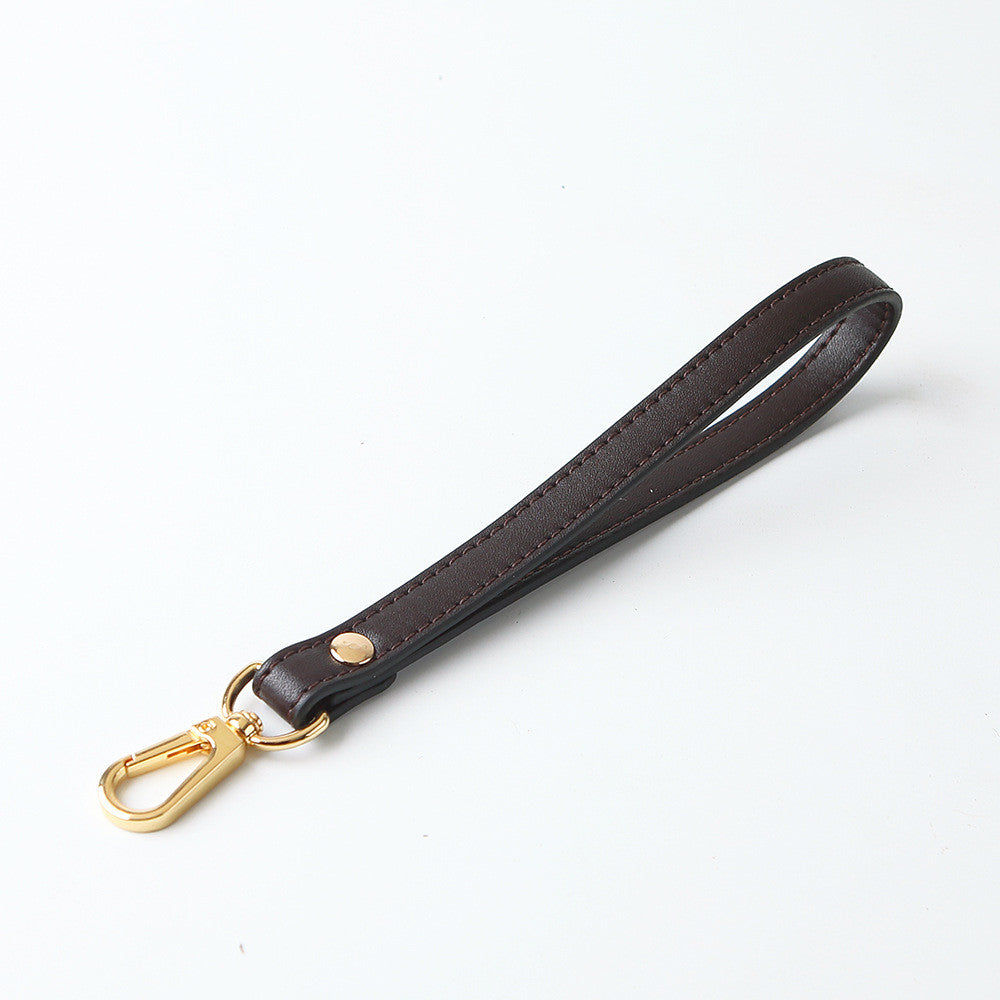 Short Replacement Strap for Wristlet / Clutch | PU Leather, Gold / Silver / Gunmetal Hardware | Tali / Rantai Bag