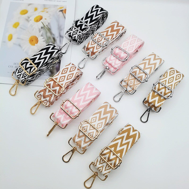 Adjustable Nylon Wide Shoulder Strap | Bag Strap | Crossbody & Replacement Strap | Tali Beg / Rantai Bag