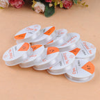 Transparent Elastic Crystal Beading Cord | DIY Jewelry String | Stretch Bead Cord for Bracelets & Necklaces | 0.4–1.0 mm