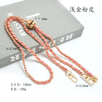 120cm- PU Leather Chain Strap with Adjustable Gold Ball Buckle | Crossbody Bag Chain Replacement | Tali / Rantai Bag