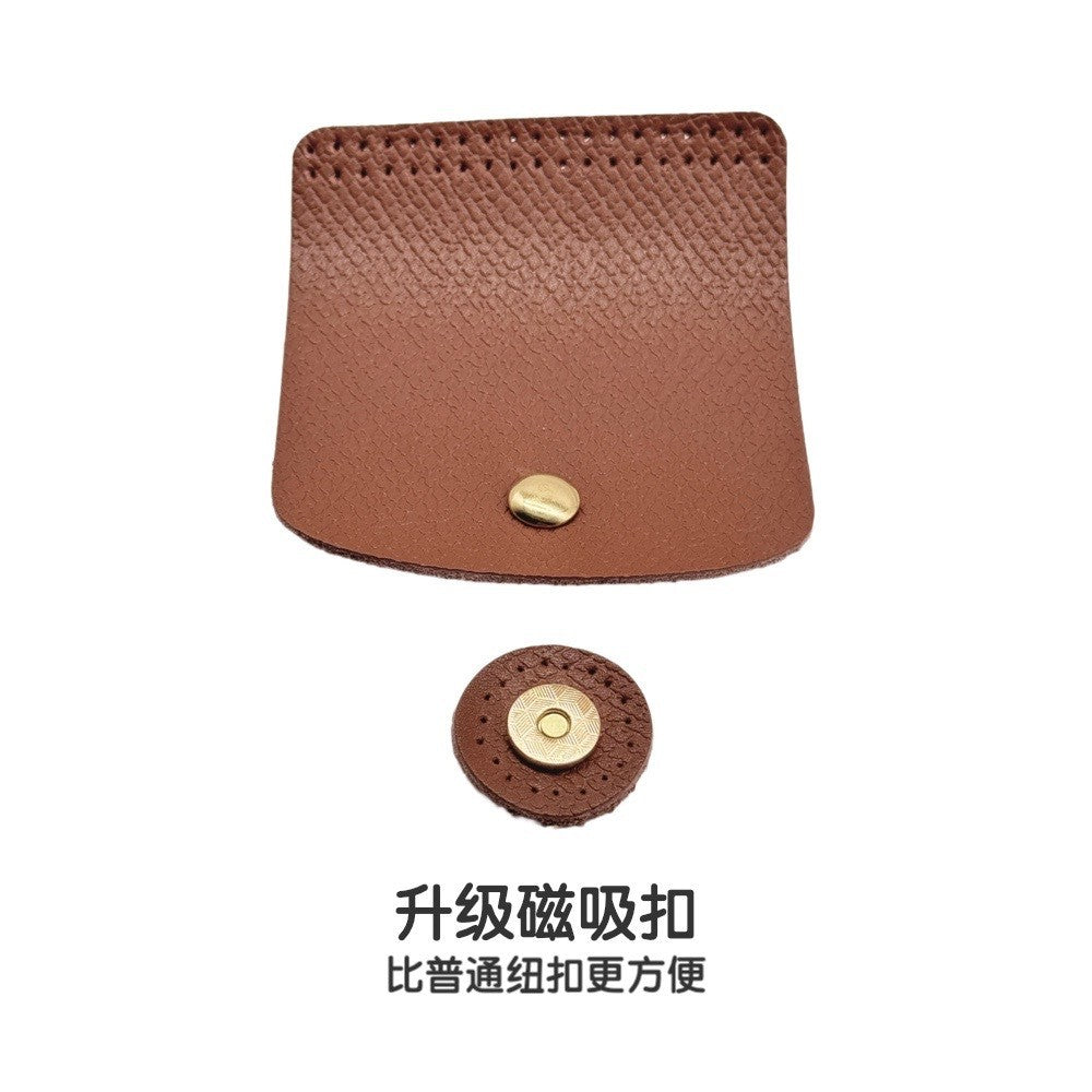 Full Set Crochet Dumpling Bag Handle & Accessories | Genuine Leather Handles & Bag Accessories | 饺子包 配件 包包提手 手提