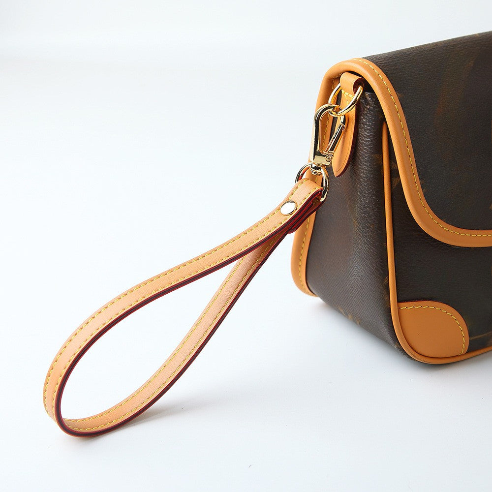 Short Replacement Strap for Wristlet / Clutch | PU Leather, Gold / Silver / Gunmetal Hardware | Tali / Rantai Bag