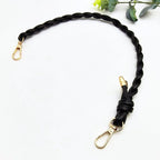 52cm- Braided PU Leather Bag Handle | Short Handbag Strap | DIY Tote Handle | Tali/ Rantai Beg / Handle Bag Replacement
