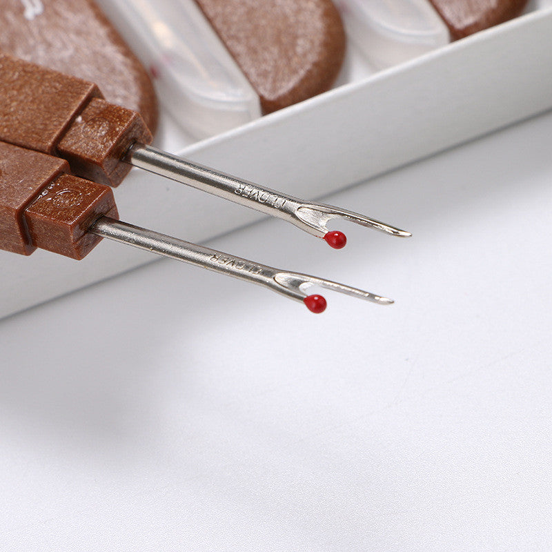 CLOVER Style Thread Remover / Seam Ripper | Cross-Stitch & Sewing Tool | Steel Blade with ABS Handle | Penetas Benang