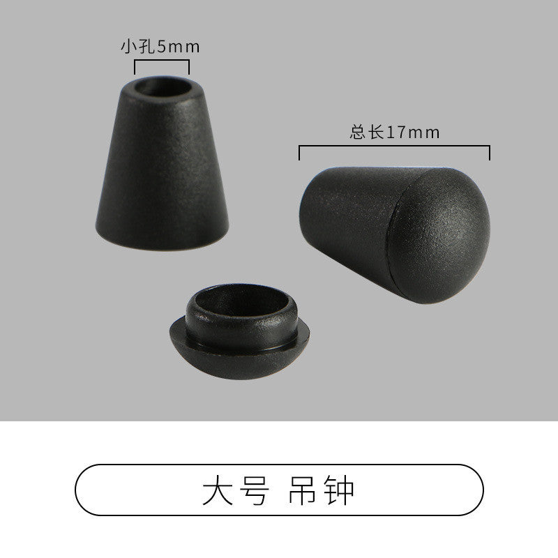5pcs-Plastic Spring Cord Lock Stopper – Single Hole / Double Hole Drawstring Toggle – Nose Cord Lock for Bags & Clothing