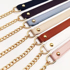 115cm- PU Leather Bag Strap Replacement | Shoulder & Crossbody Strap | Chain Handbag Strap | Tali / Rantai Bag Wanita