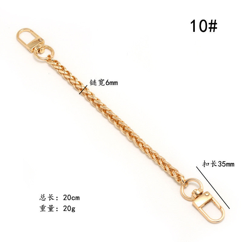 20cm Metal Bag Chain Extender | Replacement Strap Extension for Handbags | Adjustable Length Add-On Chain