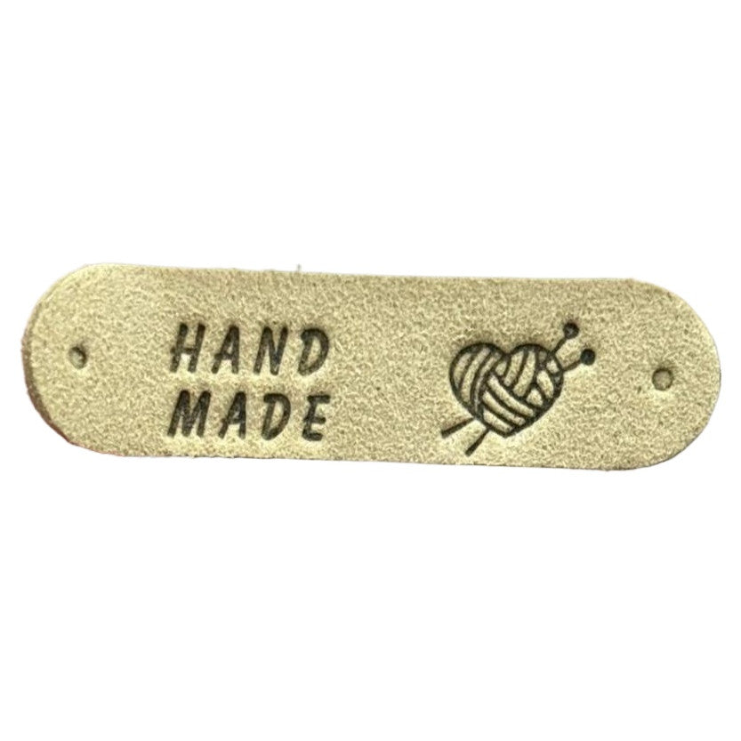 5pcs Handmade Microfiber Label Tag / Color Tag/ handmade Label/ Handmade Tag 彩色手工制作标签