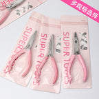 DIY Jewelry Making Mini Pliers | Needle Nose Round Nose Side Cutter for Beading Wire Craft Tool