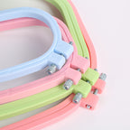 Rectangle Embroidery Hoop Frame | Cross Stitch Frame | Bingkai Sulaman / Aksesori Sulaman | Plastic Hoop