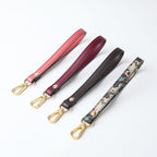 Short Replacement Strap for Wristlet / Clutch | PU Leather, Gold / Silver / Gunmetal Hardware | Tali / Rantai Bag