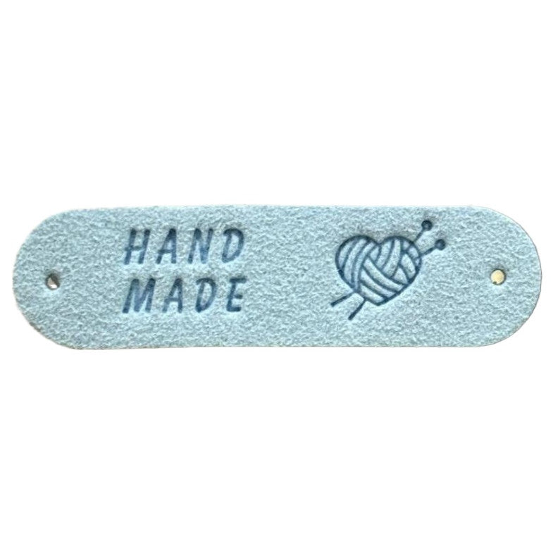 5pcs Handmade Microfiber Label Tag / Color Tag/ handmade Label/ Handmade Tag 彩色手工制作标签