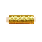DIY Metallic Gold Silver Sewing Thread | Embroidery Thread for Quilting Hand Sewing Craft | Benang Sulam Emas
