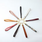 Short Replacement Strap for Wristlet / Clutch | PU Leather, Gold / Silver / Gunmetal Hardware | Tali / Rantai Bag
