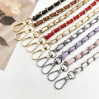 120cm- PU Leather Woven Chain Strap | Crossbody Bag Chain Replacement | Tali / Rantai Bag | Handbag Sling Bag Strap