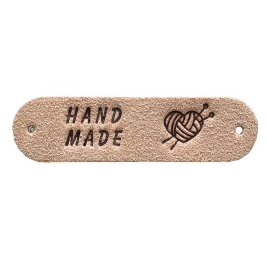 5pcs Handmade Microfiber Label Tag / Color Tag/ handmade Label/ Handmade Tag 彩色手工制作标签