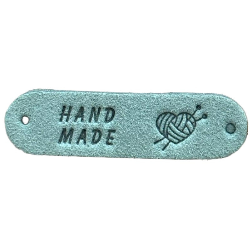 5pcs Handmade Microfiber Label Tag / Color Tag/ handmade Label/ Handmade Tag 彩色手工制作标签