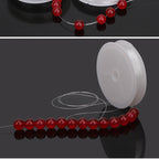 Transparent Elastic Cord & Fishing Line for Beading – TPU Stretch String / Clear Nylon Thread | Benang Getah | Crystal