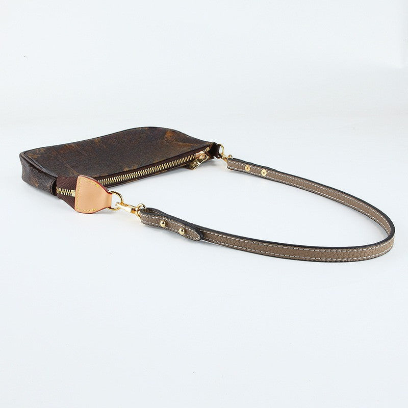 60cm Thin Shoulder Strap for Women’s Handbag | Litchi Texture Leather | Replacement Bag Strap | Tali / Rantai Bag