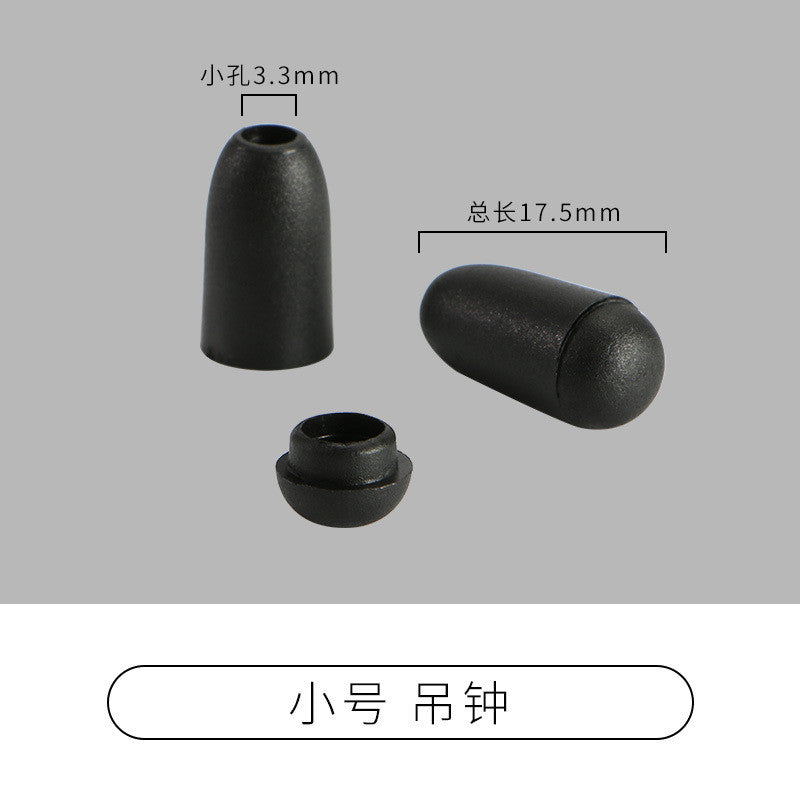 5pcs-Plastic Spring Cord Lock Stopper – Single Hole / Double Hole Drawstring Toggle – Nose Cord Lock for Bags & Clothing