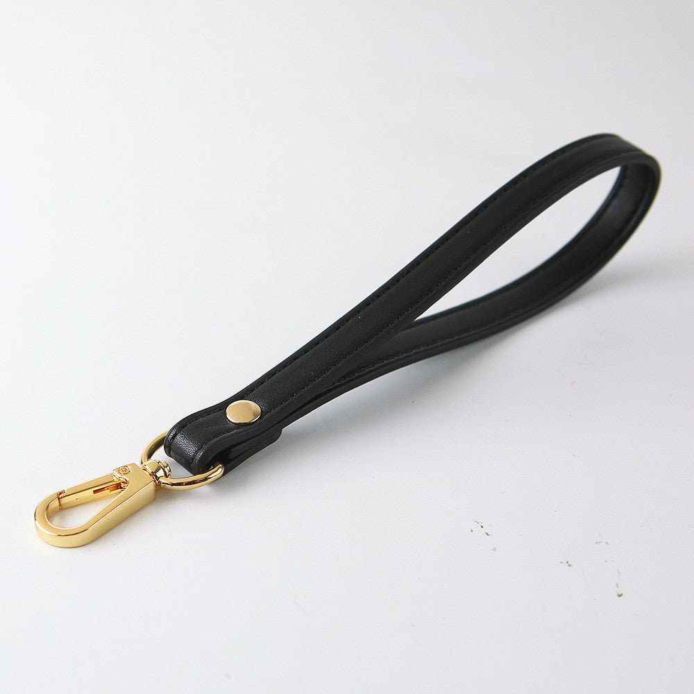 Short Replacement Strap for Wristlet / Clutch | PU Leather, Gold / Silver / Gunmetal Hardware | Tali / Rantai Bag