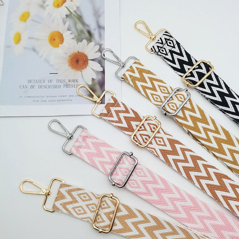 Adjustable Nylon Wide Shoulder Strap | Bag Strap | Crossbody & Replacement Strap | Tali Beg / Rantai Bag