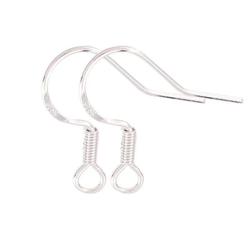 10pcs- Earring Hooks DIY Jewelry Findings for Handmade Earrings Making Accessories | Ear Hook Subang Emasculate