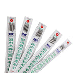 2pairs- 36cm Stainless Steel Straight Knitting Needles | Jarum Kait | Sweater Needle