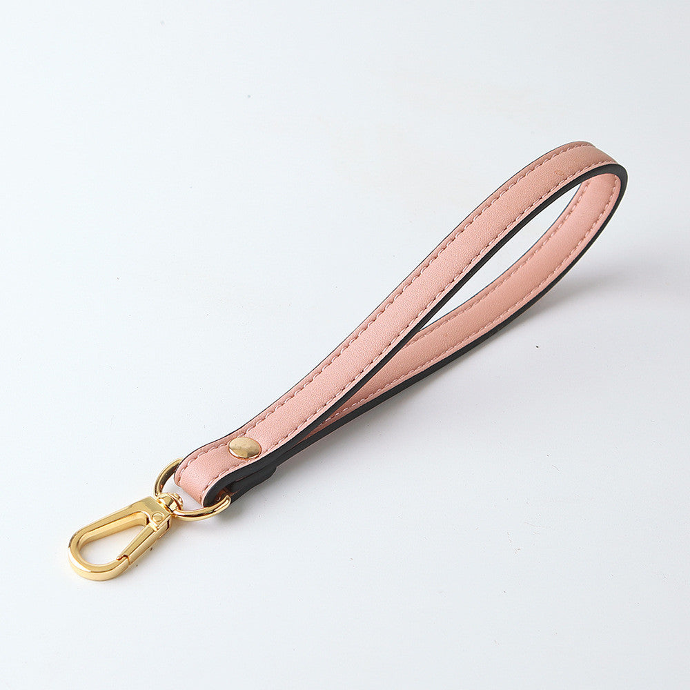 Short Replacement Strap for Wristlet / Clutch | PU Leather, Gold / Silver / Gunmetal Hardware | Tali / Rantai Bag