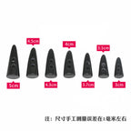1pc - Resin Faux Horn Toggle Button for Wool Coat & Trench Coat | Button for Bag | Cow Horn Shaped Button
