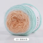 100g- Honey Series Fancy Yarn – Hand-Dyed Soft Wool Blend for Knitting & Crochet Yarn| Benang Kait | 十刻雪宝同款蜜糖系列长段染毛线