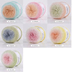100g- Honey Series Fancy Yarn – Hand-Dyed Soft Wool Blend for Knitting & Crochet Yarn| Benang Kait | 十刻雪宝同款蜜糖系列长段染毛线