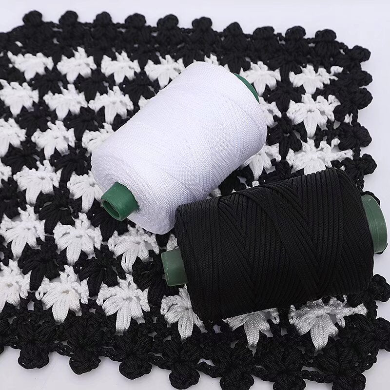 3mm Benang PP Siap Gulung | Benang Nylon Crochet | Tali PP / Bag Crochet Yarn/ PP Rope/ Bag Yarn/ Benang Tali Nylon