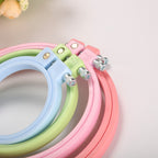 Adjustable Embroidery Hoop | Candy Color ABS Cross Stitch Hoop | Bingkai Sulaman / Aksesori Sulaman | Plastic Hoop
