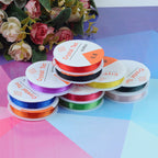 Transparent Elastic Crystal Beading Cord | DIY Jewelry String | Stretch Bead Cord for Bracelets & Necklaces | 0.4–1.0 mm