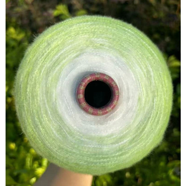 500g- Gradient Cake Yarn 3ply Soft Velvet Yarn for DIY Crochet Blankets, Shawls & Scarves | Benang Kait 渐变七星毯子3股优鹿绒毛线