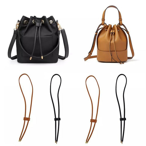 DIY Drawstring Bag Strap – PU Leather Rope / Bag Replacement / Handmade Bucket & Backpack Accessories | Tali Beg Jerut